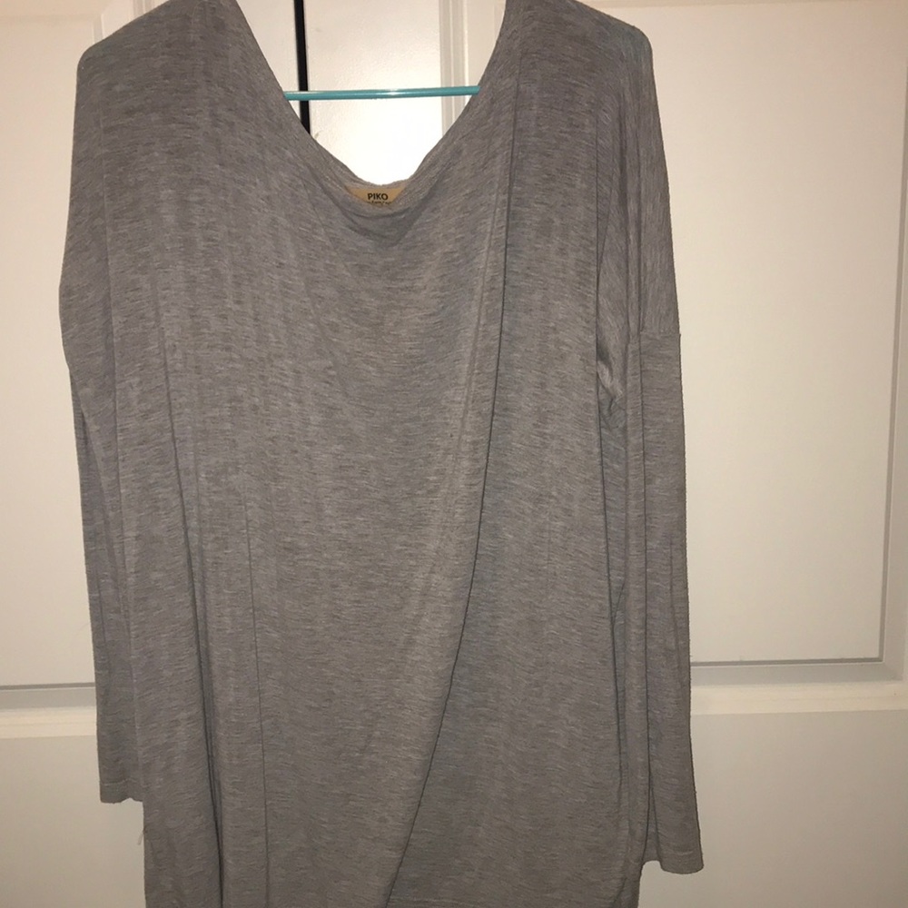 Gray Piko Long sleeve shirt